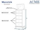 ACME Maverick Lingerie Chest, Platinum 21807