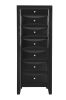 Glory Furniture Marilla G1500-LC 7 Drawer Lingerie Chest , Black