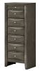 Glory Furniture Marilla G1505-LC 7 Drawer Lingerie Chest , Gray