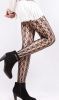 Blancho LZSA047-1 Sexy Black Sheer Floral Stocking