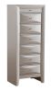 Glory Furniture Marilla G1503-LC 7 Drawer Lingerie Chest , Silver Champagne