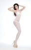 Blancho SE-169-WHITE Special Hot Women Open Crotch Body Stocking - White - Medium