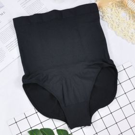 High-Waisted  Ladies Triangle Seamless Waist Pants (Option: Black1pc-XXXL)