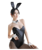 Seishun Buta Yarou wa Bunny Girl Senpai no Yume wo Minai Cosplay Halloween Costume for Girls Sexy Cute Bunny Faux Leather Rabbit