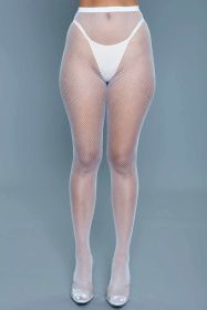 Mini One-piece in Lingerie Hosiery for Women (Color: White)