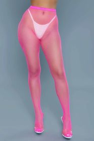 Mini One-piece in Lingerie Hosiery for Women (Color: Pink)