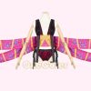 Season 2 Entertainment District Arc Daki Cosplay Costume Headwear Anime Demon Slayer Kimetsu No Yaiba Sexy Uniform Girls Women